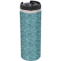 Motherboard Pattern Stainless Steel Thermo Travel Mug - Metallic Finish
Motherboard Pattern Stainless Steel Thermo Travel Mug - Metallic Finish