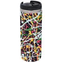 Splatter Pattern Stainless Steel Thermo Travel Mug
Splatter Pattern Stainless Steel Thermo Travel Mug