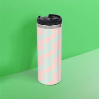 Coral And Mint Zig Zag Stainless Steel Travel Mug
Coral And Mint Zig Zag Stainless Steel Travel Mug