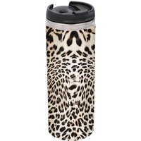 Animal Print Stainless Steel Thermo Travel Mug - Metallic Finish
Animal Print Stainless Steel Thermo Travel Mug - Metallic Finish