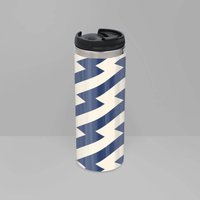 Navy And Nude Zig Zag Pattern Stainless Steel Travel Mug
Navy And Nude Zig Zag Pattern Stainless Steel Travel Mug