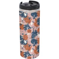 Pink Blue Camo Stainless Steel Thermo Travel Mug - Metallic Finish
Pink Blue Camo Stainless Steel Thermo Travel Mug - Metallic Finish