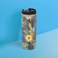 Yellow Floral Stainless Steel Travel Mug
Yellow Floral Stainless Steel Travel Mug