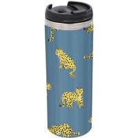 Cheetah Blue Stainless Steel Thermo Travel Mug - Metallic Finish
Cheetah Blue Stainless Steel Thermo Travel Mug - Metallic Finish