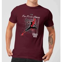 Spider-Man Far From Home Web Tech Men's T-Shirt - Burgundy - XS - Burgundy
Spider-Man Far From Home Web Tech Men's T-Shirt - Burgundy - XS - Burgundy