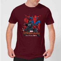 Spider-Man Far From Home Multi Costume Men's T-Shirt - Burgundy - XS
Spider-Man Far From Home Multi Costume Men's T-Shirt - Burgundy - XS