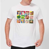 Disney Toy Story Face Collage Men's T-Shirt - White - XS 
Disney Toy Story Face Collage Men's T-Shirt - White - XS