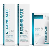 Regenerate Advanced Toothpaste Duo and Mouthwash Bundle
Regenerate Advanced Toothpaste Duo and Mouthwash Bundle