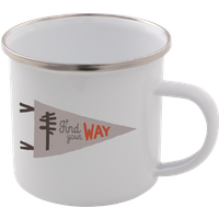 Find Your Way Enamel Mug – White
Find Your Way Enamel Mug – White