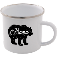 Mama Bear Enamel Mug – White
Mama Bear Enamel Mug – White
