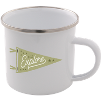Explore Enamel Mug – White
Explore Enamel Mug – White