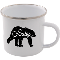 Baby Bear Enamel Mug – White
Baby Bear Enamel Mug – White
