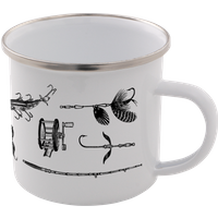 Fishing Enamel Mug – White
Fishing Enamel Mug – White