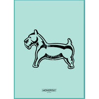 Monopoly Dog Letterpress Art Print - A4, Multi
Monopoly Dog Letterpress Art Print - A4, Multi