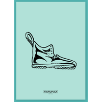 Monopoly Boot Letterpress Art Print - A4, Multi
Monopoly Boot Letterpress Art Print - A4, Multi