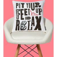 Monopoly Feet Up And Relax Square Cushion - 40x40cm - Soft Touch
Monopoly Feet Up And Relax Square Cushion - 40x40cm - Soft Touch