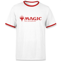 Magic The Gathering Logo Men's Ringer - White/Red - L
Magic The Gathering Logo Men's Ringer - White/Red - L