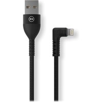 Mixx 1.2 Meter - USB A to Lightning - Right Angle - MFI Version - Black
Mixx 1.2 Meter - USB A to Lightning - Right Angle - MFI Version - Black