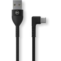 Mixx 1.2 Meter - USB A To Type-C Right Angle - Black
Mixx 1.2 Meter - USB A To Type-C Right Angle - Black