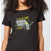 Beetlejuice The Ghost With The Most Women's T-Shirt - Black - L - Black
Beetlejuice The Ghost With The Most Women's T-Shirt - Black - L - Black