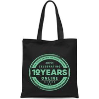 Zavvi 10 Year Stamp Tote Bag
Zavvi 10 Year Stamp Tote Bag