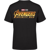 Marvel 10 Year Anniversary Avengers Infinity War Men's T-Shirt - Black - XS 
Marvel 10 Year Anniversary Avengers Infinity War Men's T-Shirt - Black - XS