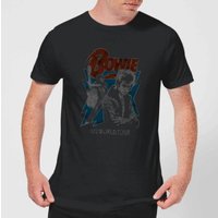 David Bowie 72 Tour Men's T-Shirt - Black - XS
David Bowie 72 Tour Men's T-Shirt - Black - XS