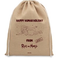 Rick and Morty Officially Licensed Christmas Hessian Sack
Rick and Morty Officially Licensed Christmas Hessian Sack