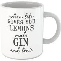 When Life Gives You Lemons Make Gin And Tonic Mug
When Life Gives You Lemons Make Gin And Tonic Mug