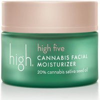 High Five Cannabis Facial Moisturiser 20% Cannabis Sativa Seed Oil 1.7 oz/50ml
High Five Cannabis Facial Moisturiser 20% Cannabis Sativa Seed Oil 1.7 oz/50ml