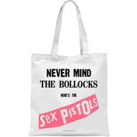 Never Mind The B*llocks Tote Bag - White
Never Mind The B*llocks Tote Bag - White