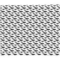 Black And White Bat Pattern Fleece Blanket - S
Black And White Bat Pattern Fleece Blanket - S