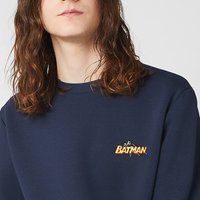 DC Batman Unisex Embroidered Sweatshirt - Navy - XL, Blue
DC Batman Unisex Embroidered Sweatshirt - Navy - XL, Blue