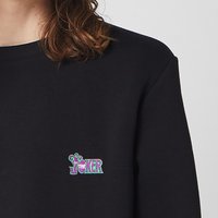 DC The Joker Unisex Embroidered Sweatshirt - Navy - L, Black
DC The Joker Unisex Embroidered Sweatshirt - Navy - L, Black