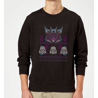 Decepticons Classic Ugly Knit Christmas Sweater - Black - XXL
Decepticons Classic Ugly Knit Christmas Sweater - Black - XXL