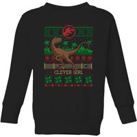 Jurassic Park Clever Girl Kids' Christmas Sweater - Black - 5-6 Years
Jurassic Park Clever Girl Kids' Christmas Sweater - Black - 5-6 Years