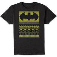 DC Comics Batman Men's Christmas T-Shirt in Black - M
DC Comics Batman Men's Christmas T-Shirt in Black - M