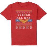 Wonder Woman 'Sleigh All Day Men's Christmas T-Shirt - Red - XL
Wonder Woman 'Sleigh All Day Men's Christmas T-Shirt - Red - XL