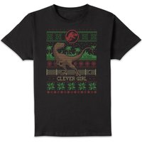 Jurassic Park Clever Girl Men's Christmas T-Shirt - Black - M
Jurassic Park Clever Girl Men's Christmas T-Shirt - Black - M