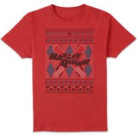 Harley Quinn Men's Christmas T-Shirt - Red - XXL
Harley Quinn Men's Christmas T-Shirt - Red - XXL