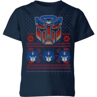 Autobots Classic Ugly Knit Kids' Christmas T-Shirt - Navy - 7-8 Years, Blue
Autobots Classic Ugly Knit Kids' Christmas T-Shirt - Navy - 7-8 Years, Blue