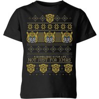 Bumblebee Classic Ugly Knit Kids' Christmas T-Shirt - Black - 7-8 Years
Bumblebee Classic Ugly Knit Kids' Christmas T-Shirt - Black - 7-8 Years