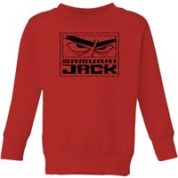 Samurai Jack Stylised Logo Kids' Sweatshirt - Red - 9-10 Years
Samurai Jack Stylised Logo Kids' Sweatshirt - Red - 9-10 Years