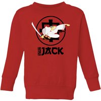 Samurai Jack They Call Me Jack Kids' Sweatshirt - Red - 9-10 Years
Samurai Jack They Call Me Jack Kids' Sweatshirt - Red - 9-10 Years