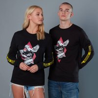 Yellow Warning Sleeve Unisex Birds of Prey Sweatshirt - Black - L
Yellow Warning Sleeve Unisex Birds of Prey Sweatshirt - Black - L