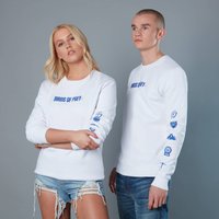 Emblem Sleeve Unisex Birds of Prey Sweatshirt - White - XXL
Emblem Sleeve Unisex Birds of Prey Sweatshirt - White - XXL