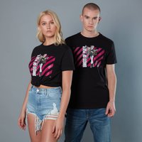 Harley Quinn Pink Stripes Unisex Birds of Prey T-Shirt - Black - XXL
Harley Quinn Pink Stripes Unisex Birds of Prey T-Shirt - Black - XXL