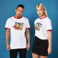 Retro Captain Kirk Star Trek T-shirt - White/ Red Ringer - XXL
Retro Captain Kirk Star Trek T-shirt - White/ Red Ringer - XXL