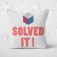 Solved It! Messed Up! Square Cushion - 50x50cm - Soft Touch
Solved It! Messed Up! Square Cushion - 50x50cm - Soft Touch