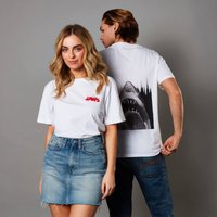 Jaws Unisex T-Shirt - White - M
Jaws Unisex T-Shirt - White - M